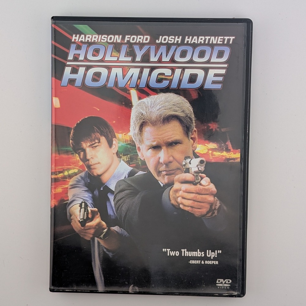 Hollywood Homicide DVD Harrison Ford Josh Hartnett Comedy Action Movie